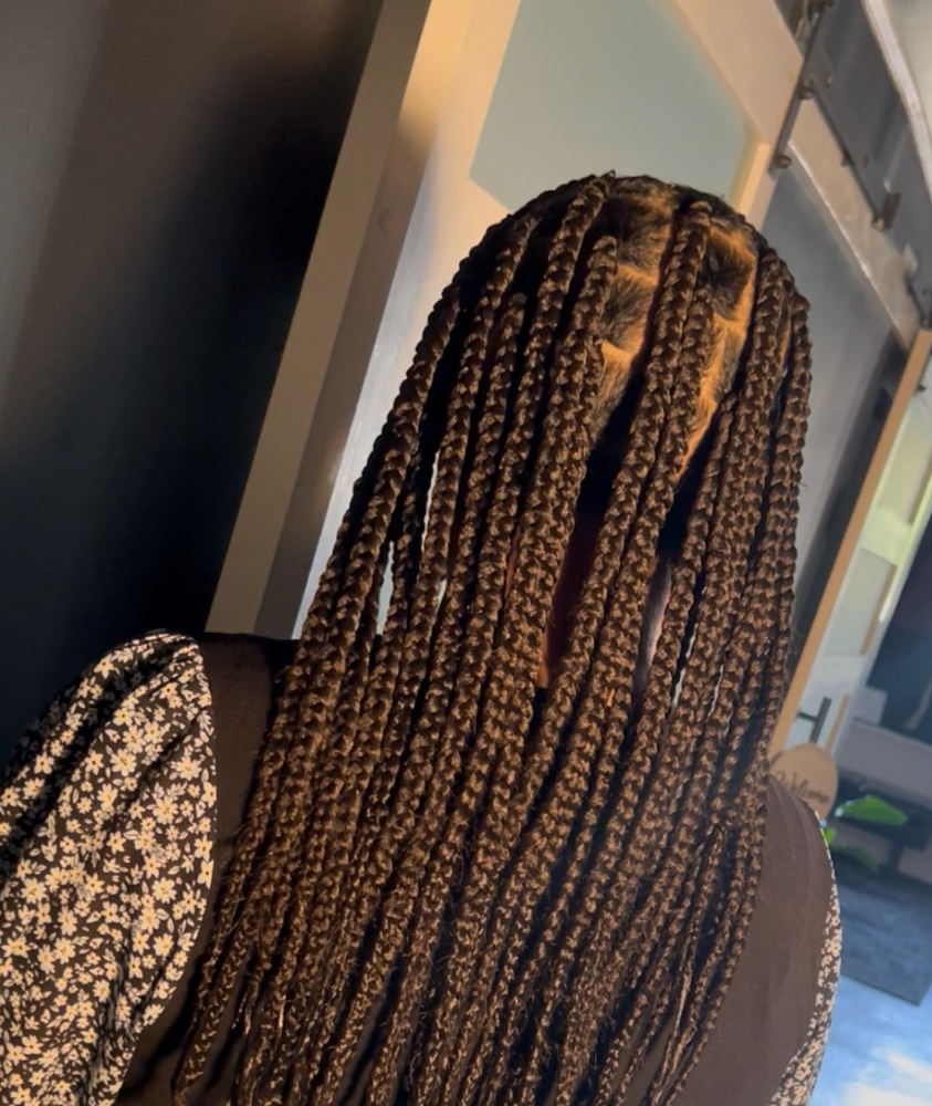 Large Knotless/BoxBraids