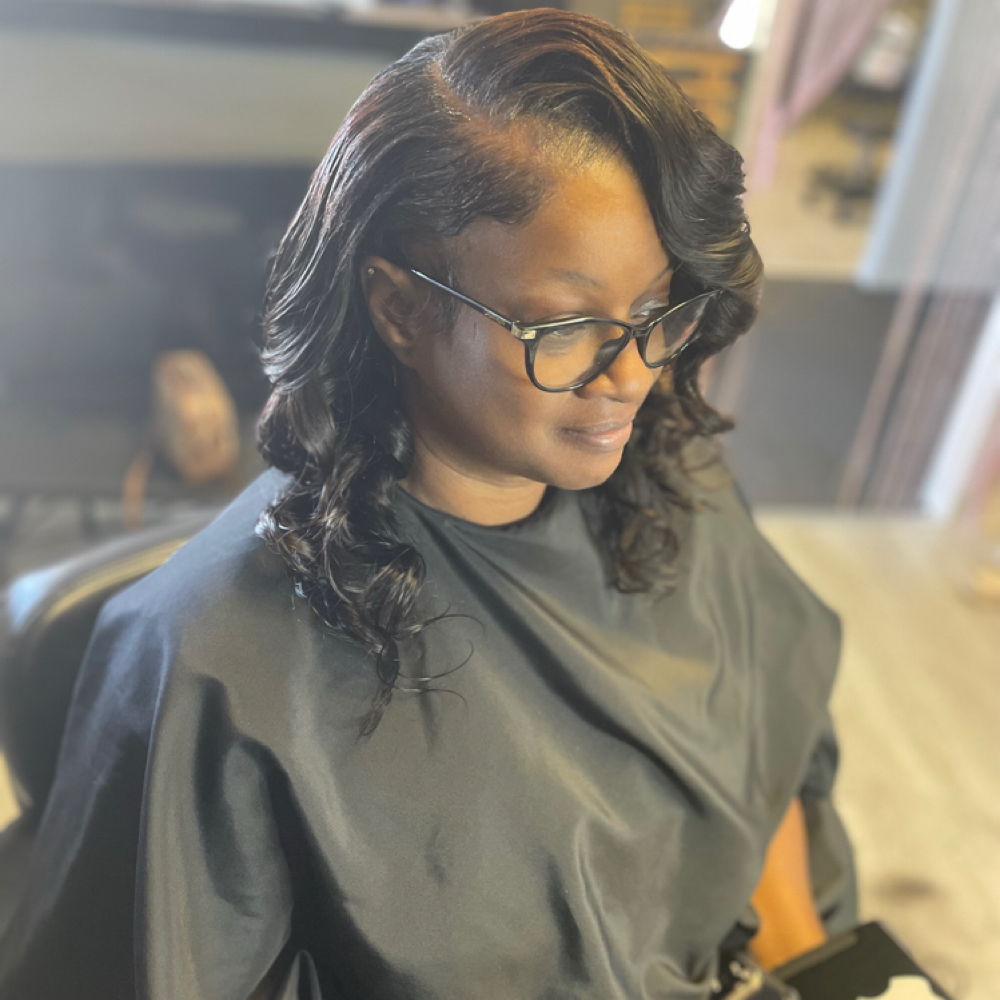 Quick Weave Installation at IAmHair Beauty Studio in Buffalo, NY