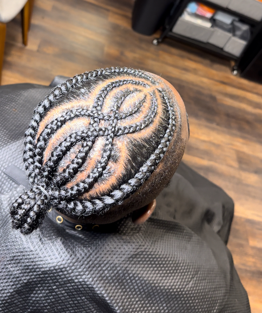 Mens Freestyle Conrows