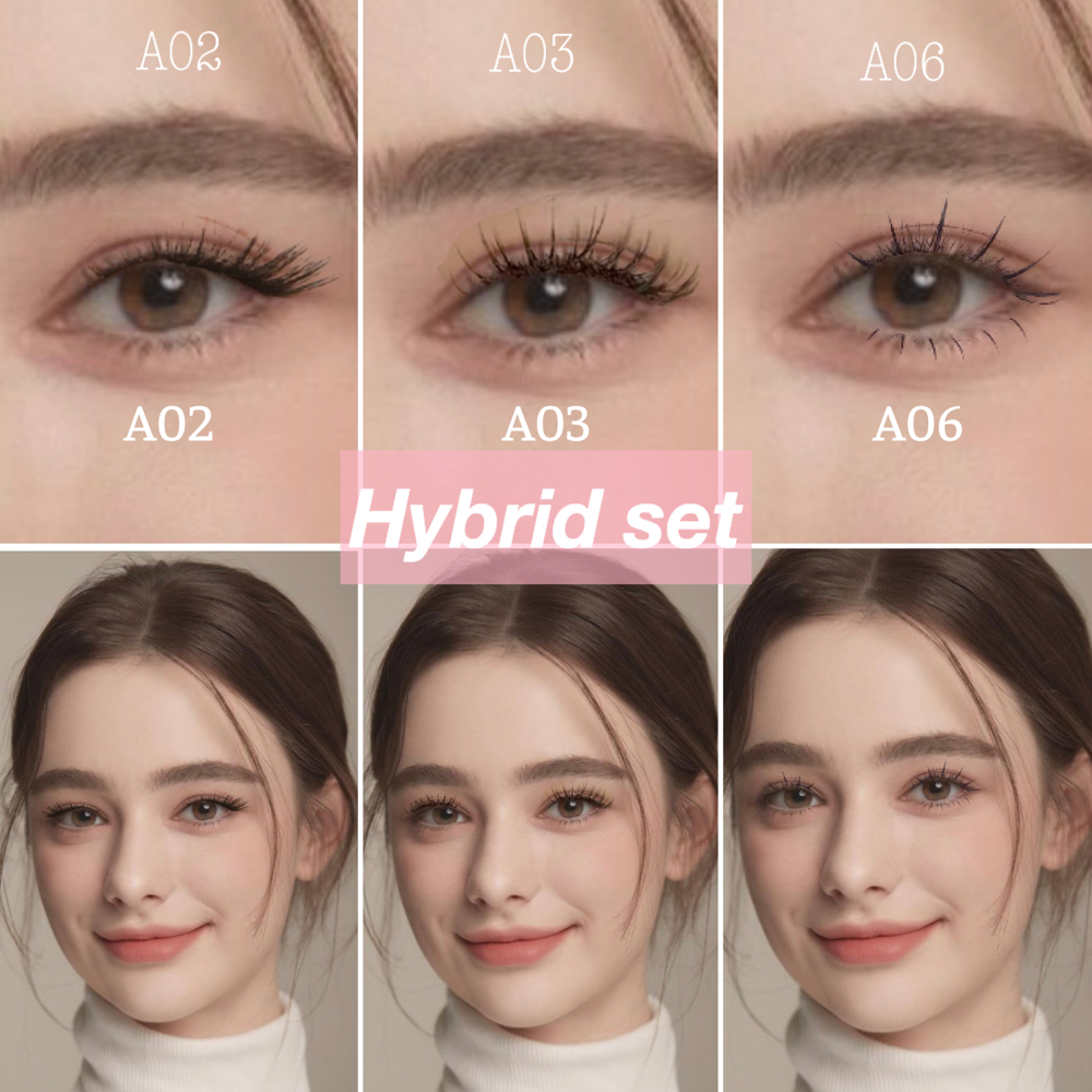 Eyelash Hybrid Fullset