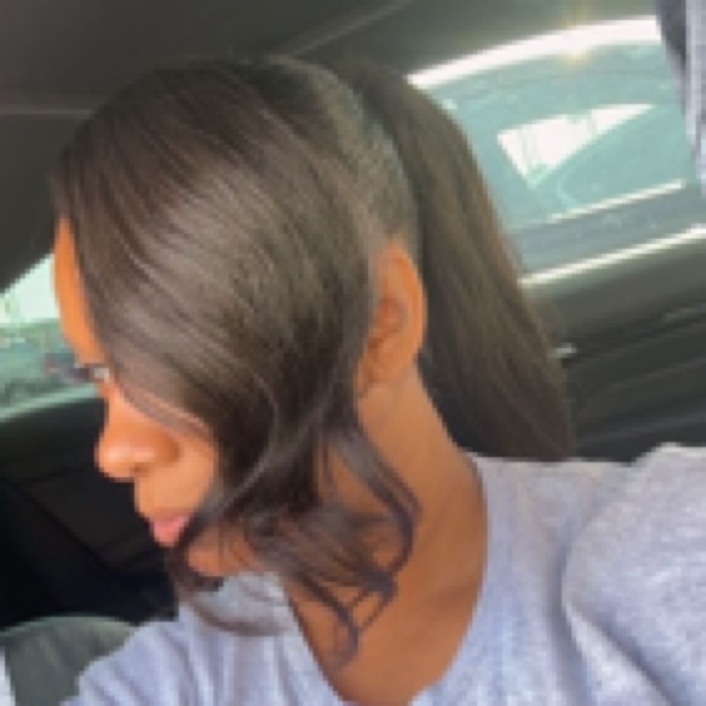 Sleek Ponytail at PRESS’d by Krys P in Fort Worth, TX