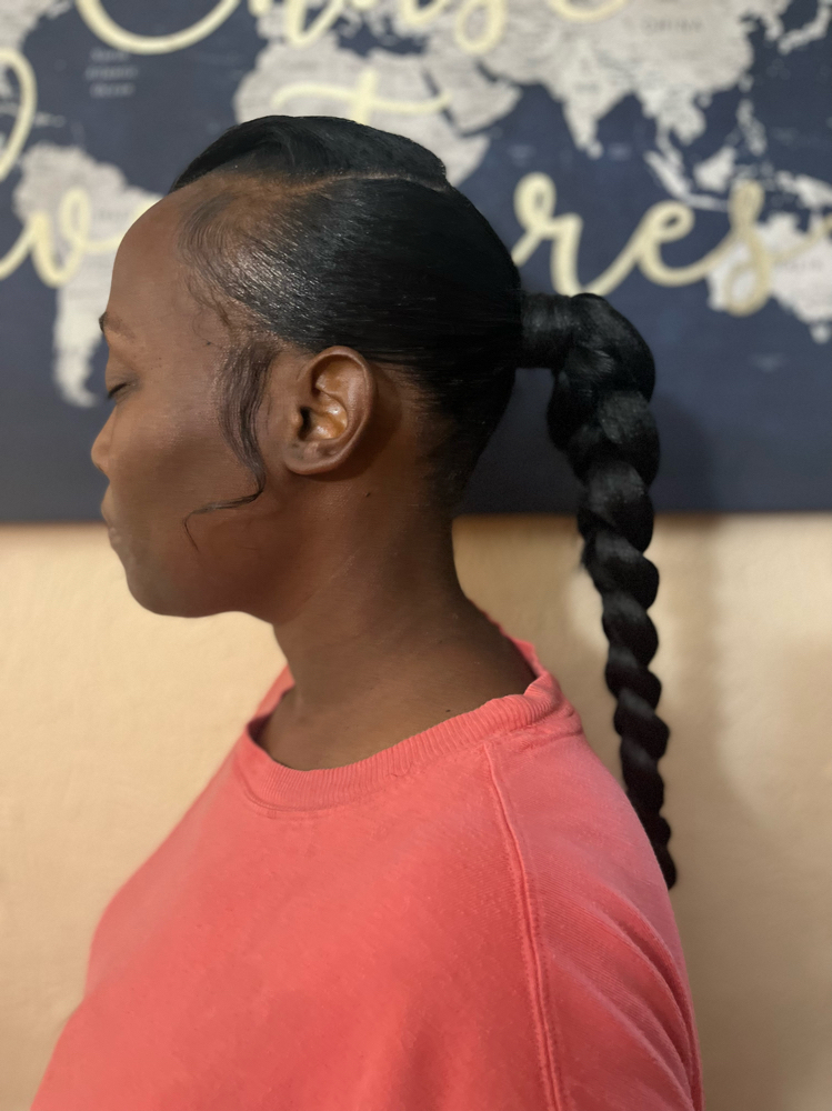 Sleek Ponytail at PRESS’d by Krys P in Watauga, TX