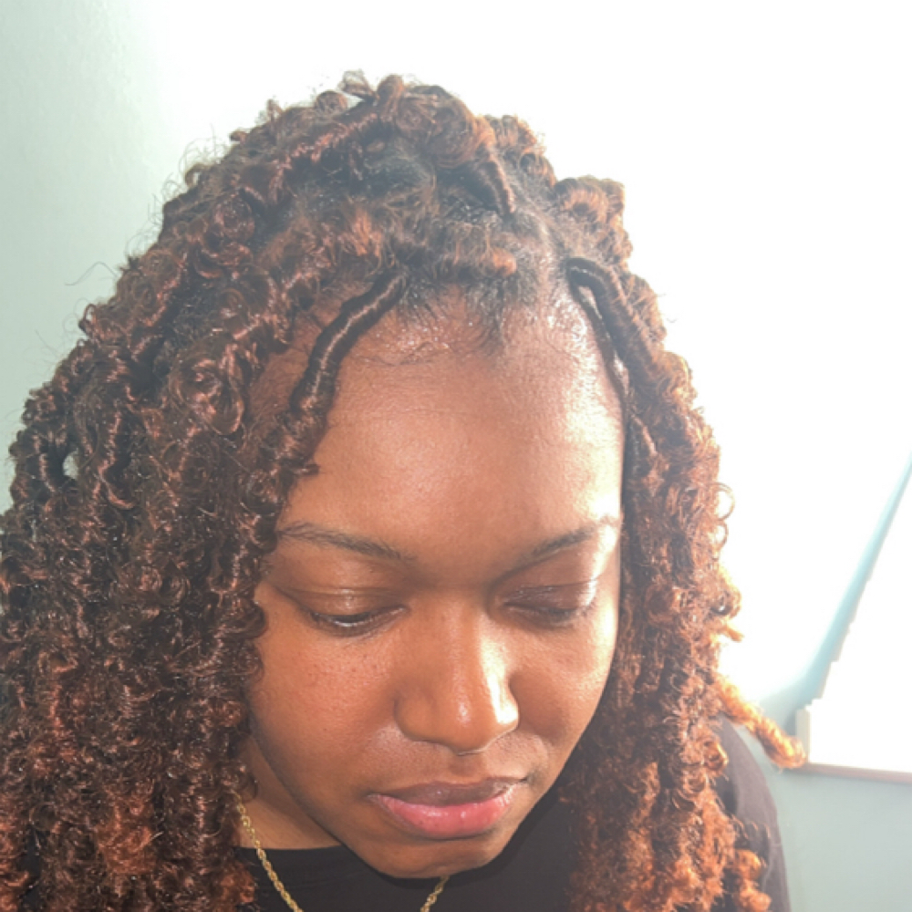 Butterfly Locs Shoulder Length at Natural Styles By Tee in Clarksville, TN