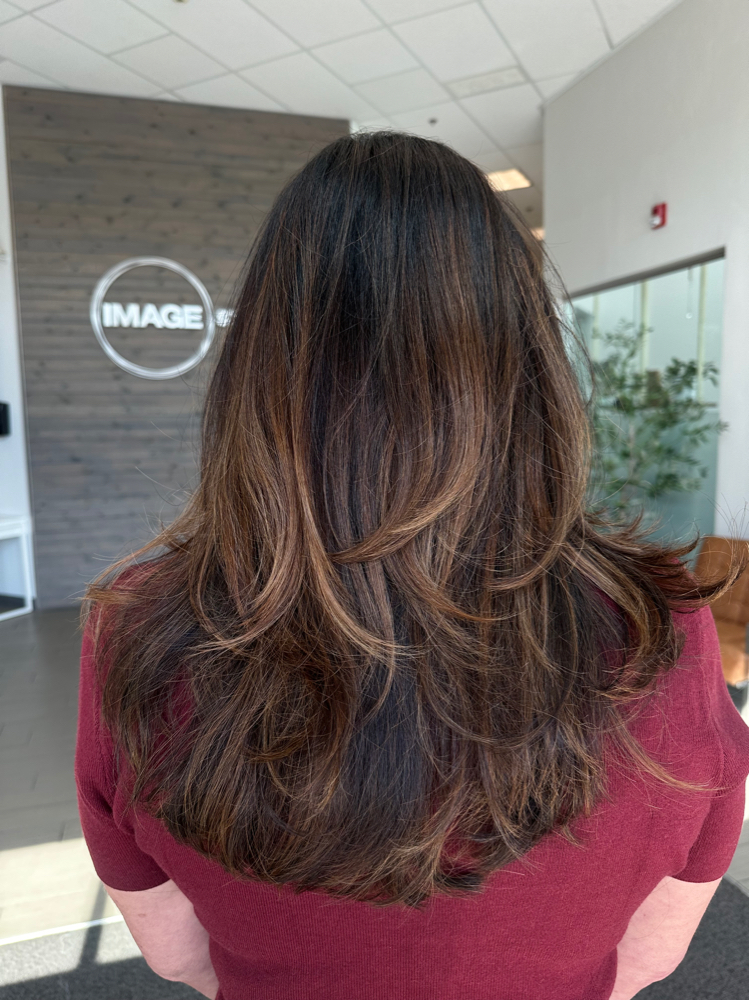 Mini Root Touch Up/ Haircut