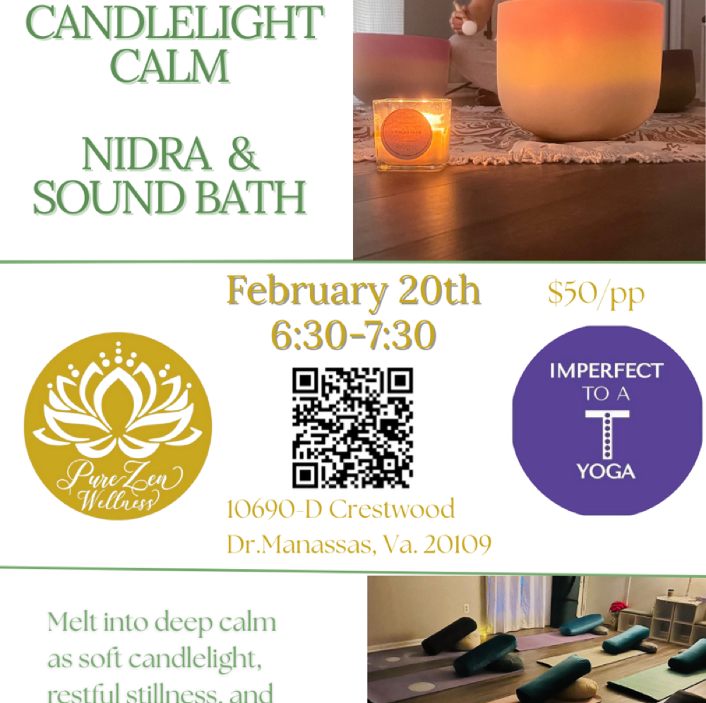 Candlelight Calm 2/20 6:30-7:30