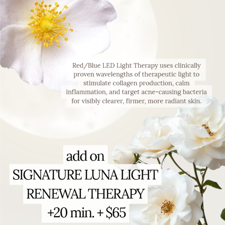 LUNA LIGHT RENEWAL THERAPY at Andrea D'Ambrosio, The Dothan Aesthetician, LUNA LAB Spa + Wellness in Dothan, AL
