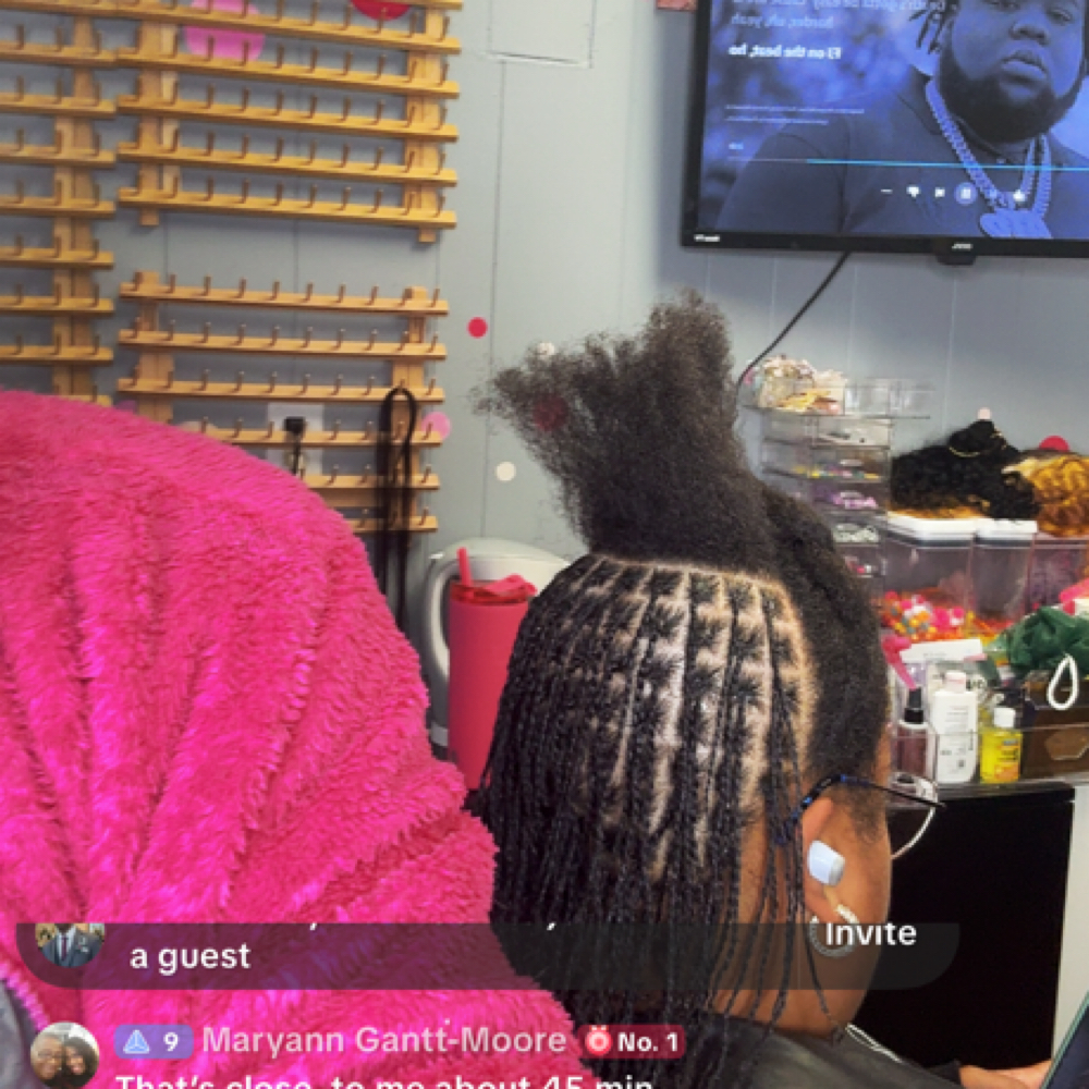 Two-Strand Twists at Lucky Your Hair Salon in Toledo, OH