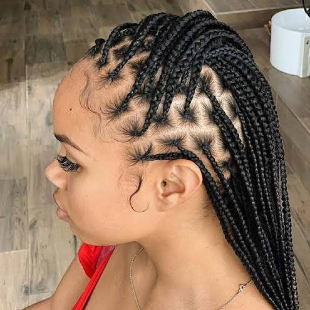 Small Box Braids at MakeBraids_byVG in Willimantic, CT