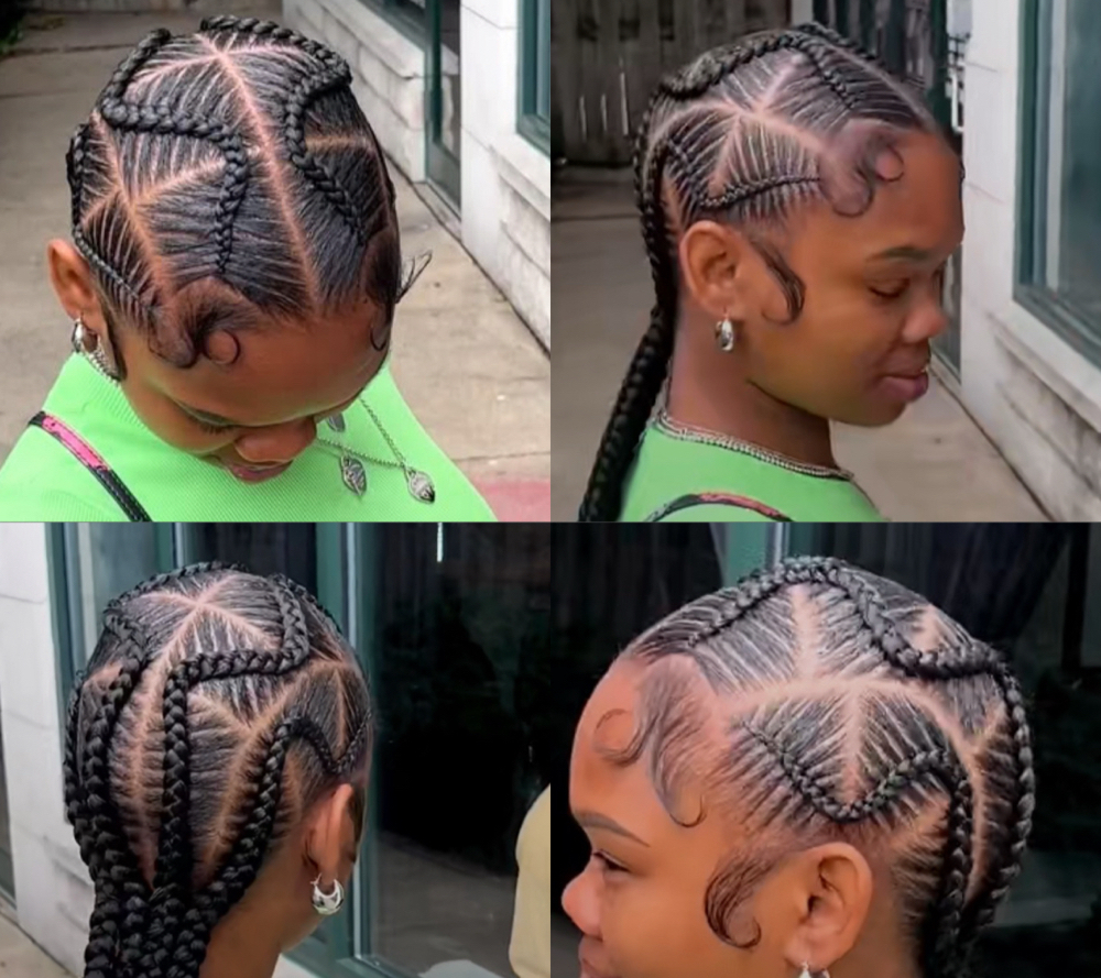 4 SNAKE BRAIDS