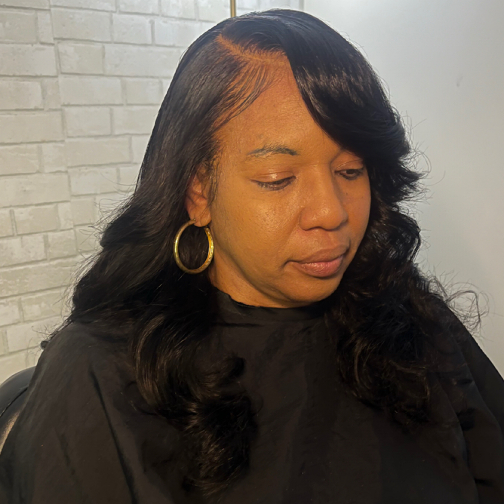 Signature Quick Weave (frontal) at D&R Hair Studio in Columbia, SC