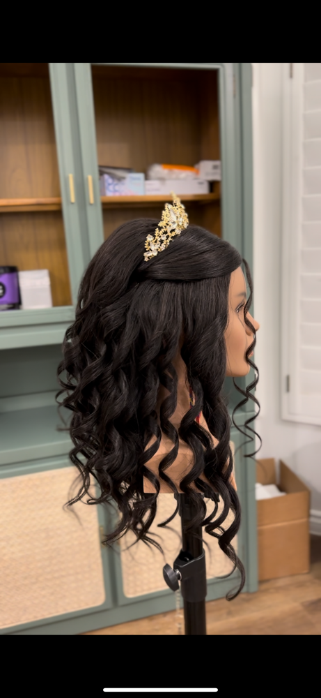 Quinceañera Hair