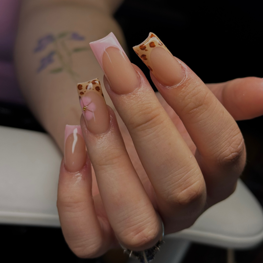 [ LONG ] Acrylic Full Set at Bethany Nailed It! in Evansville, IN