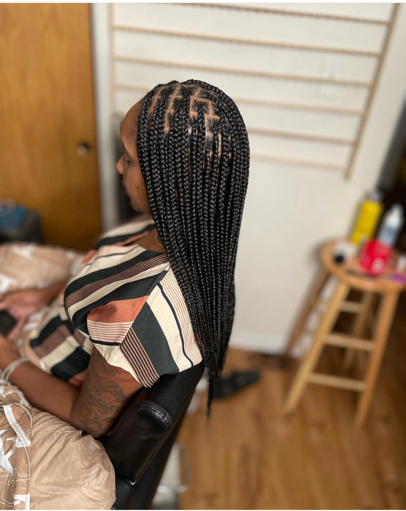 Knotless Braids (Medium)