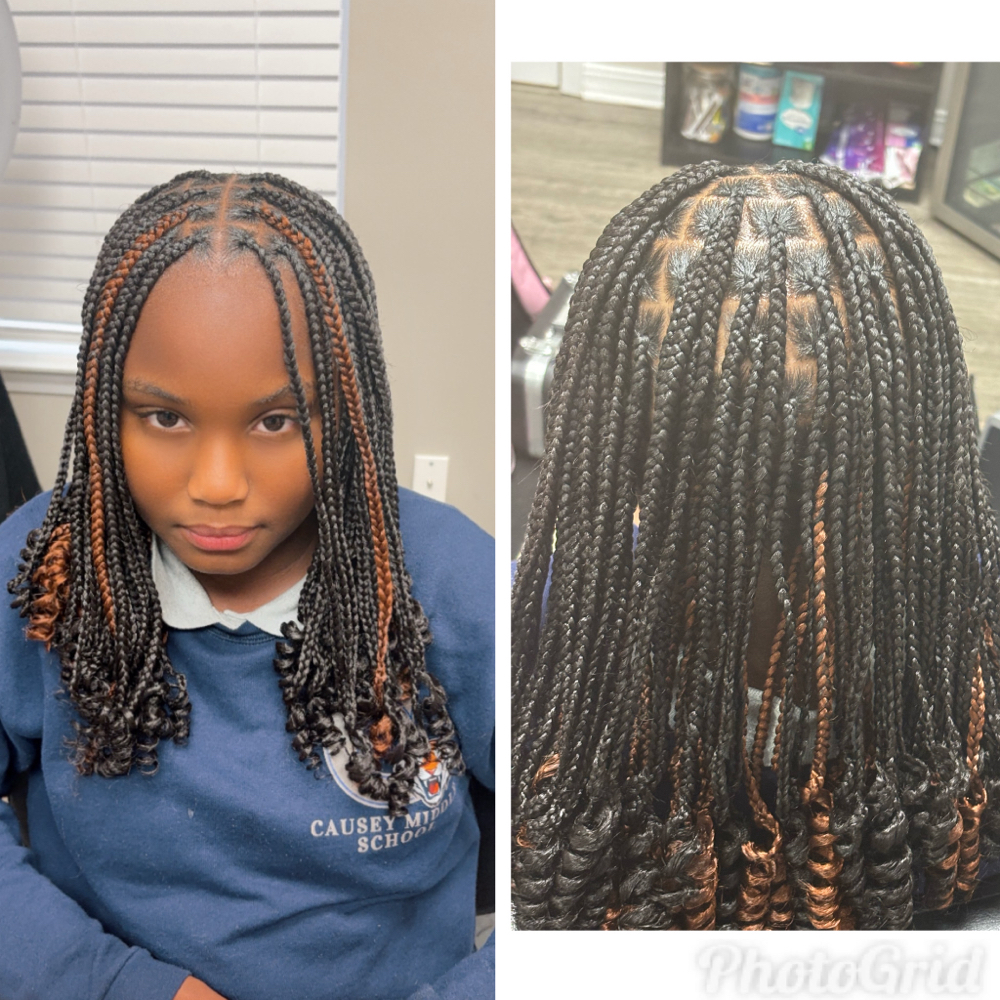 Kids Short Knotless