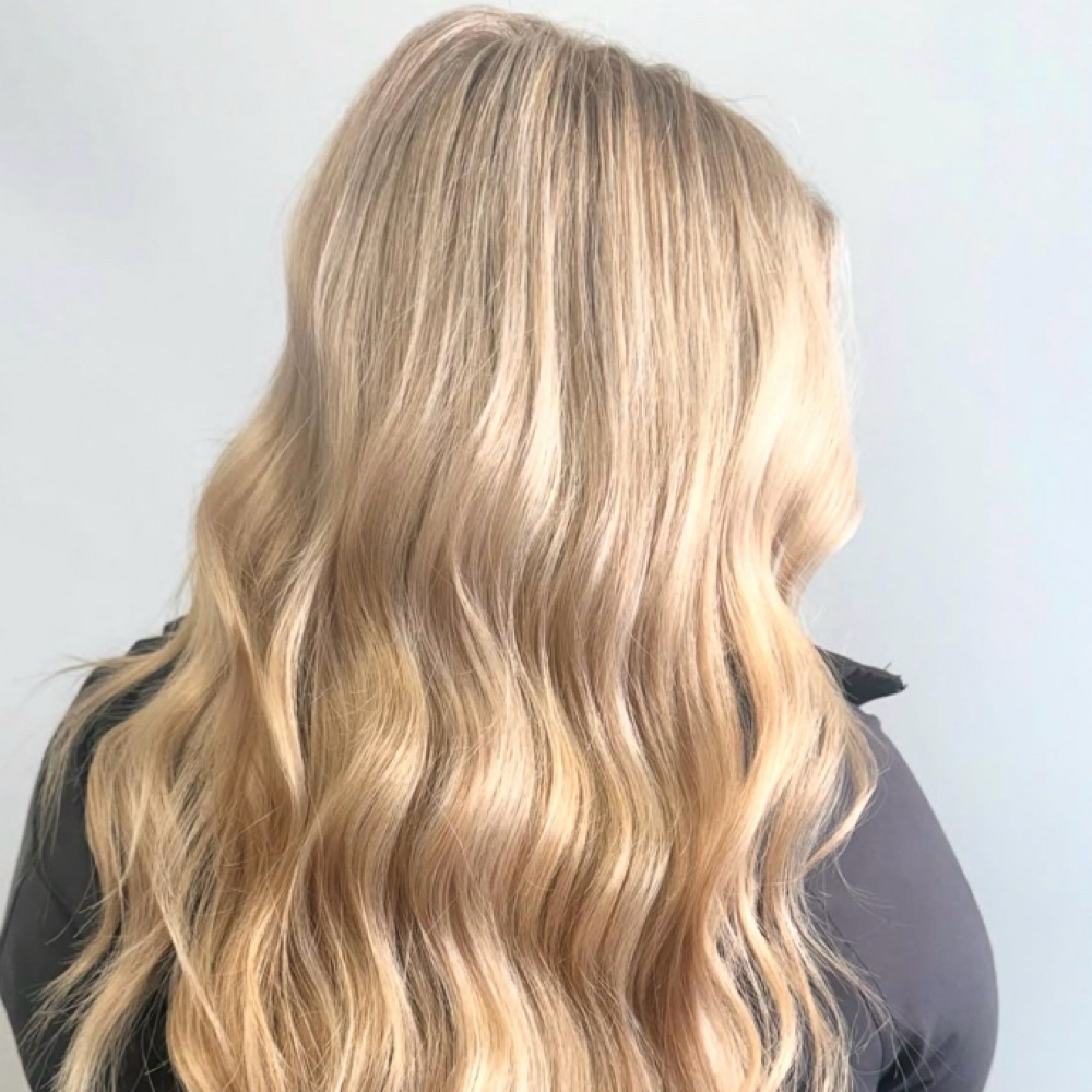 Full Highlight at Studio D Hair Salon in Bay City, MI