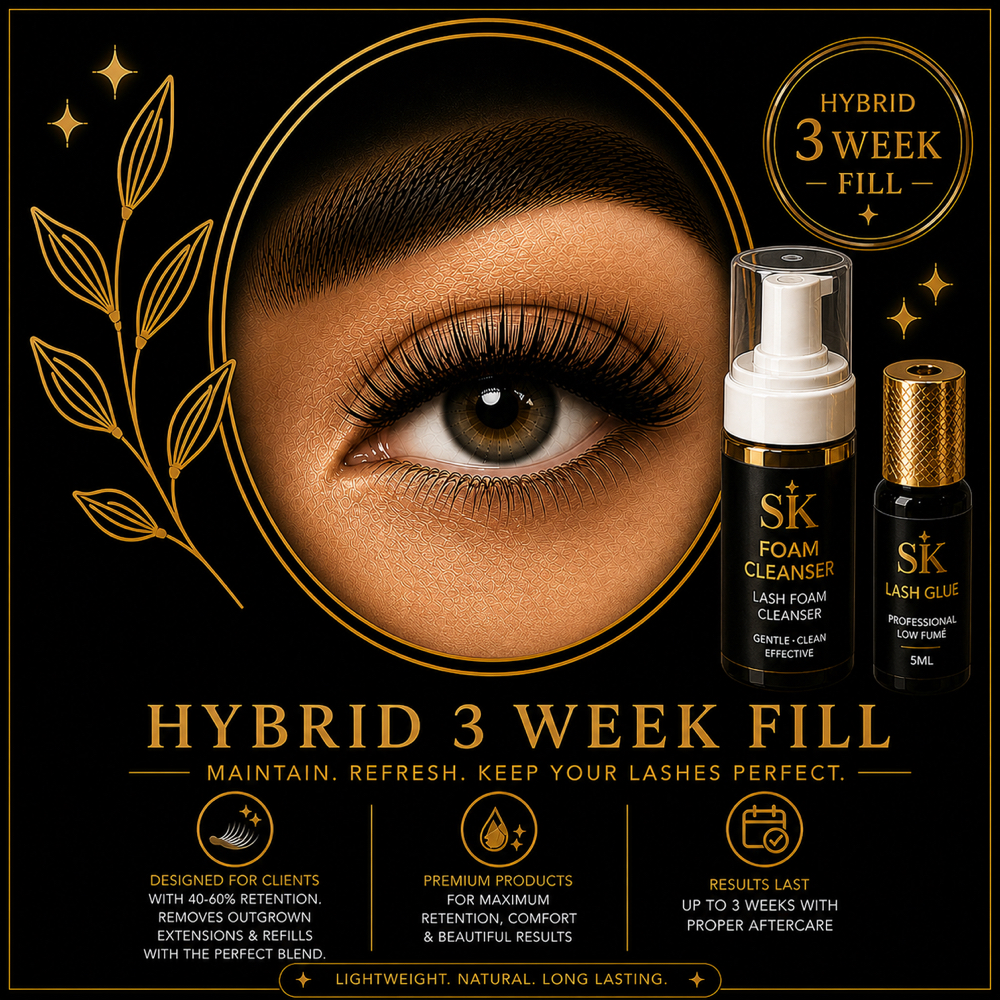 Hybrid 3 Week Fill at SK Esthetics in Lincoln, CA