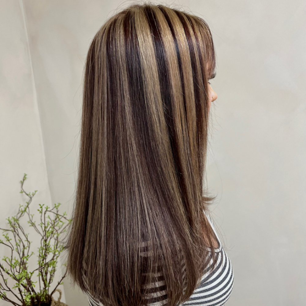 Highlights/balayage at DyeHardCali in Alliance, OH