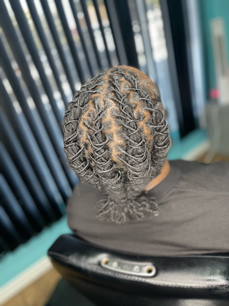 Over 100 Locs Short
