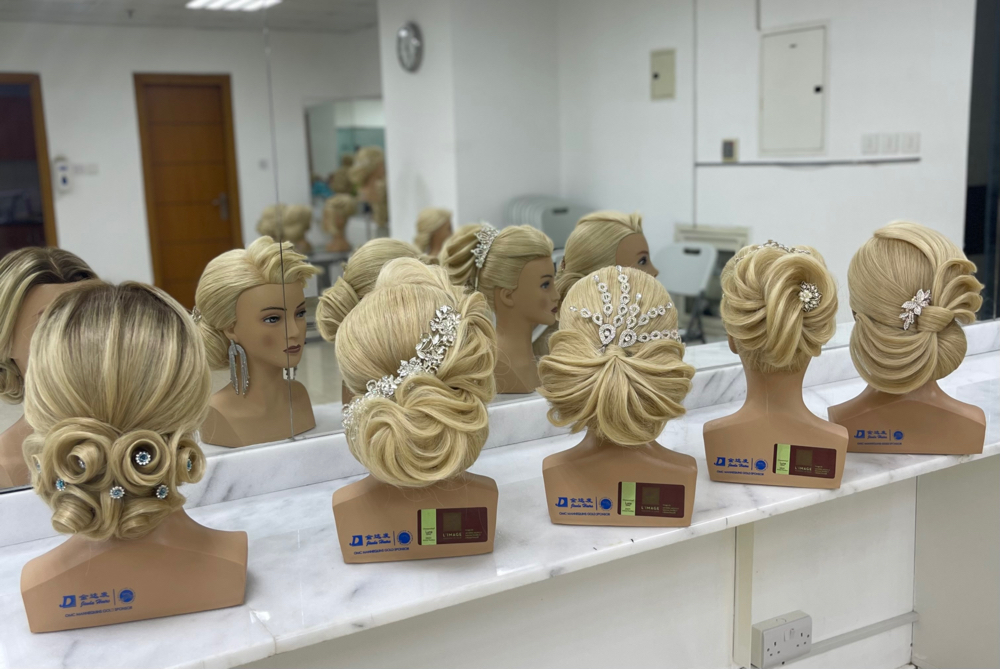 Hair Updo at MGA’Signatures in North Liberty, IA