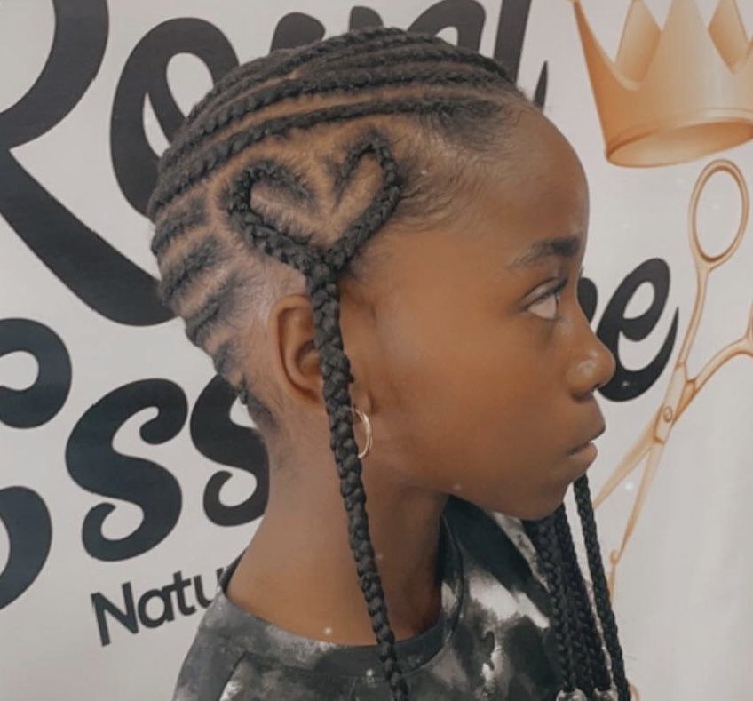 Kids Lemonade Braids