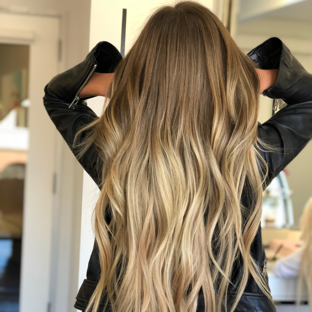 Balayage Long Hair at Shirin Nova in La, CA