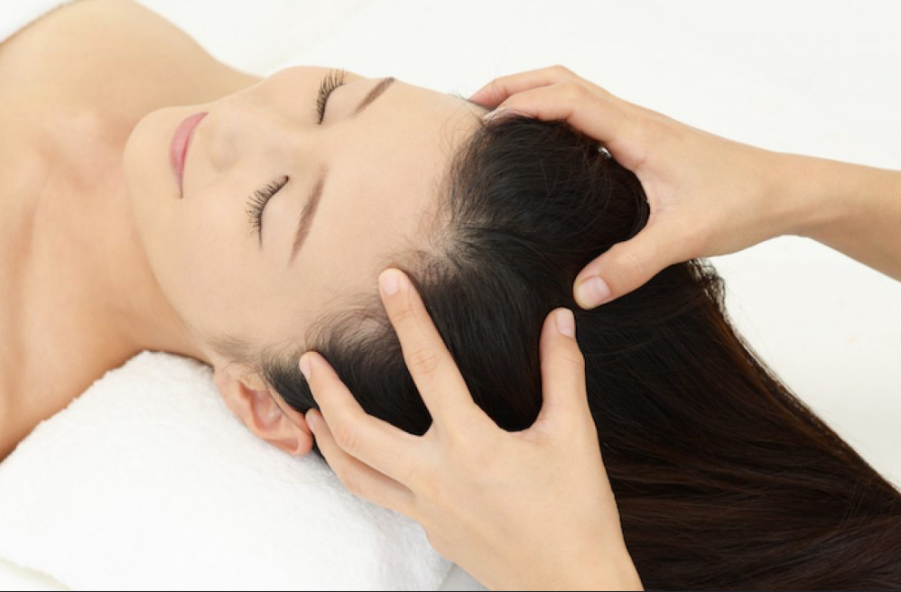 Essential Oil Scalp Massage