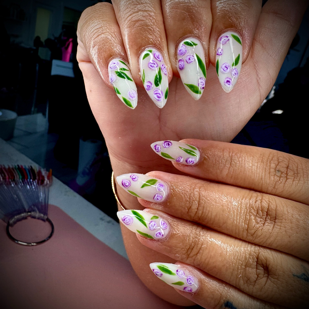 Tier 3 Nail art at House of Lex in Hilliard, OH