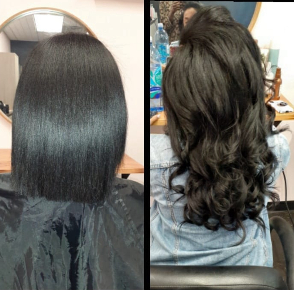 Invisible Beads Weft Extensions