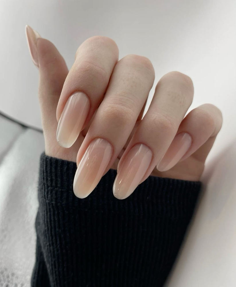 E-file mani+ Extensions+Solid Color