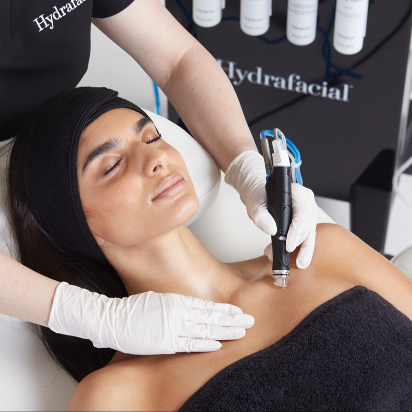 Hydrafacial Neck Add On at Skinology Aesthetics in West Caldwell, NJ