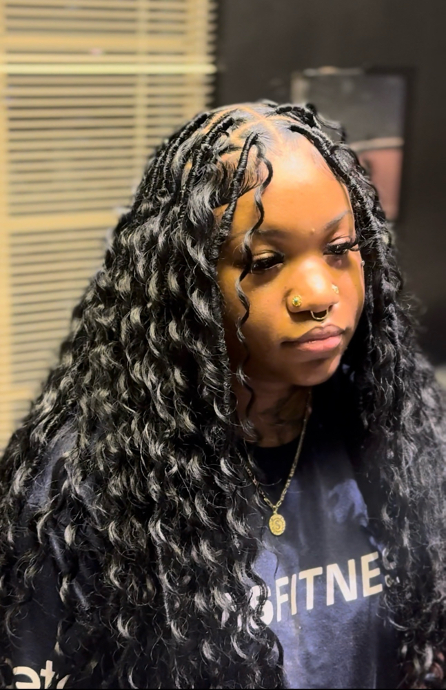 Boho soft locs at Styles By Jalyssa in Phoenix, AZ