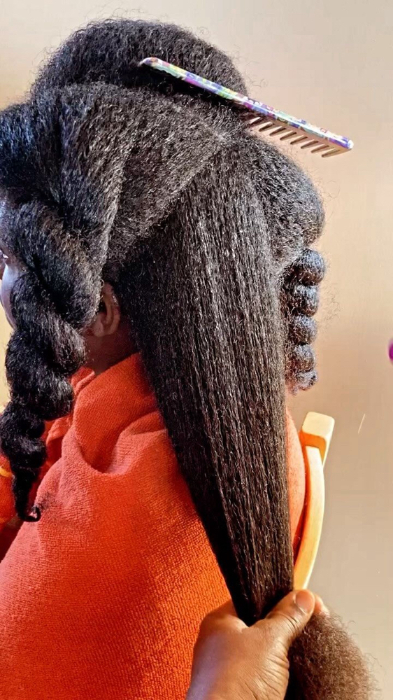 Detangle And Blow Dry