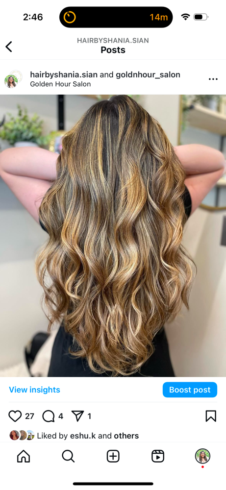 Thick and Long Haircut at Hair by Shania.Sian in Hauppauge, NY