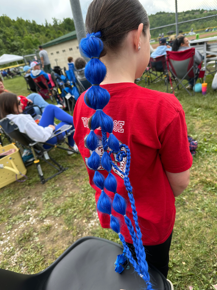 Feed In Ponytail