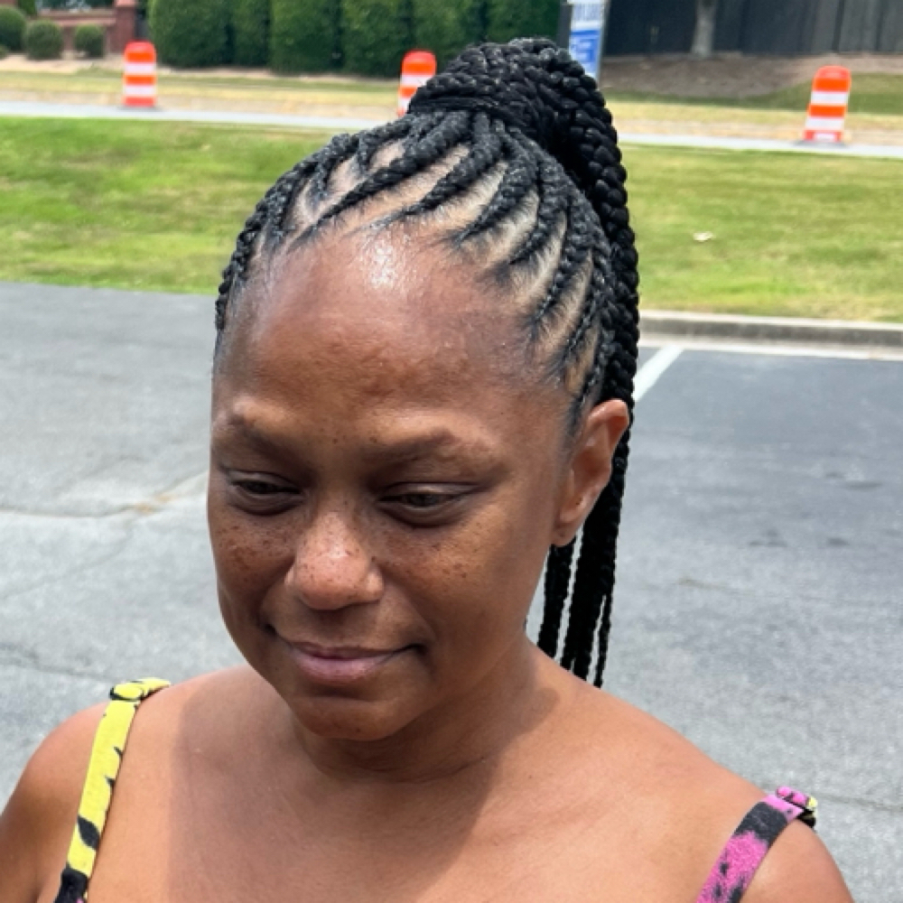 Regular Braided ponytail