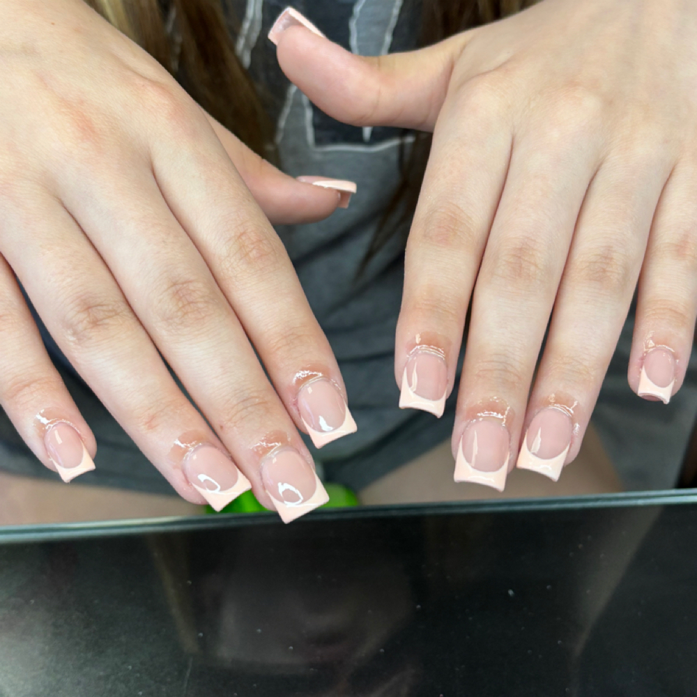 French Tip at Divine Hair Skin and Nails in Effingham, IL