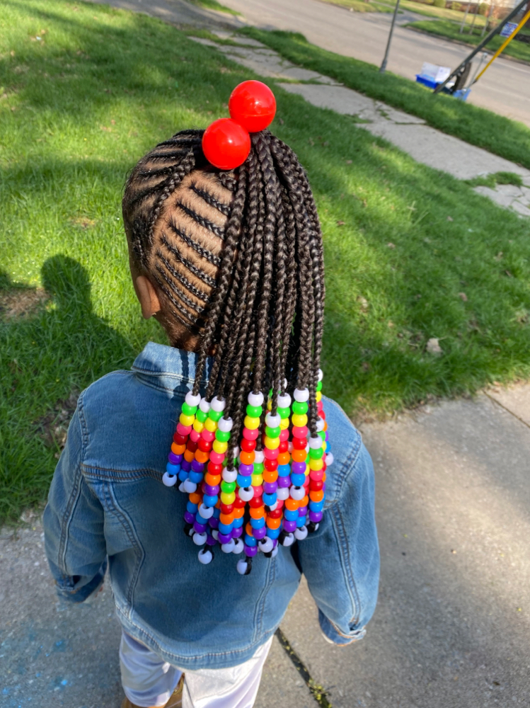 Kids XSmall Braid Styles W/ Hair