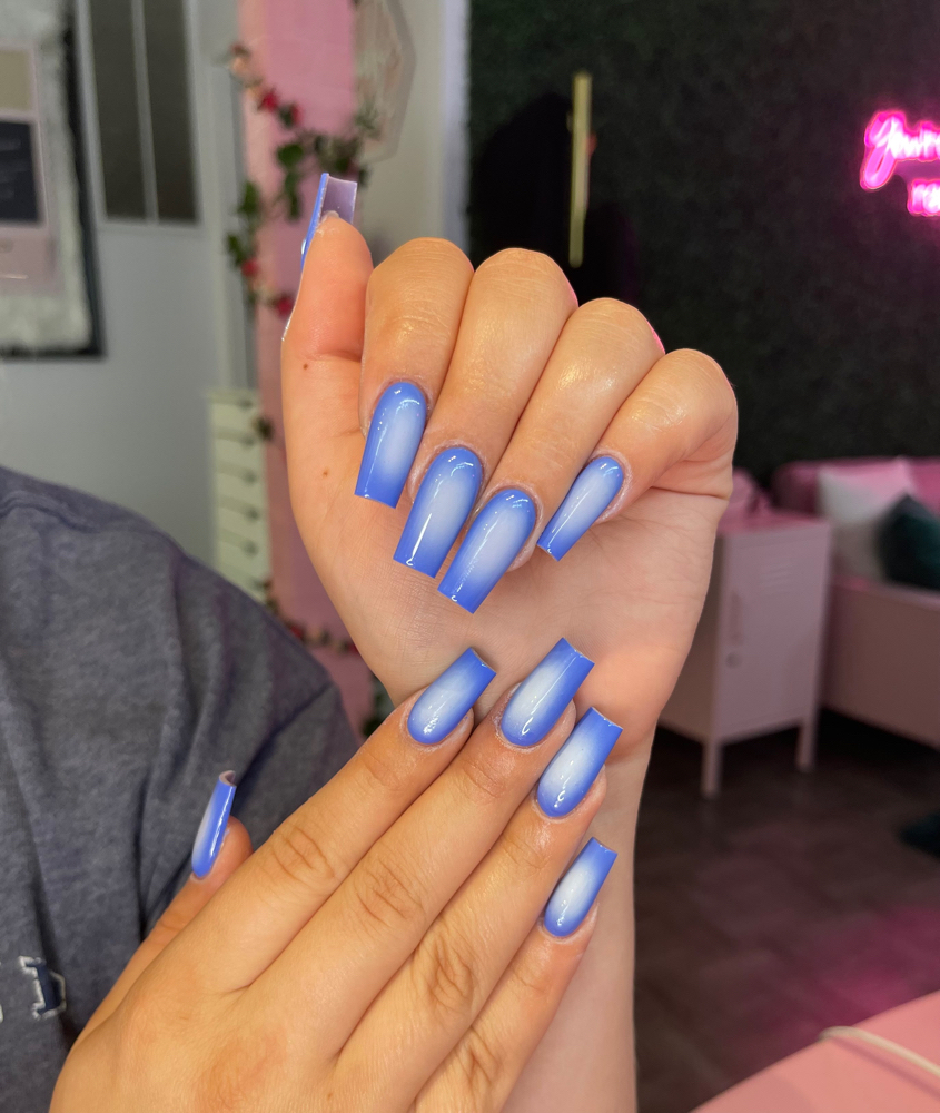 Aura Nails/ Ombre at macartney schmitt in Sheboygan, WI
