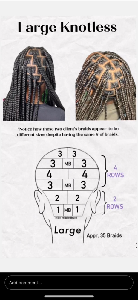 Box Braids (Large)
