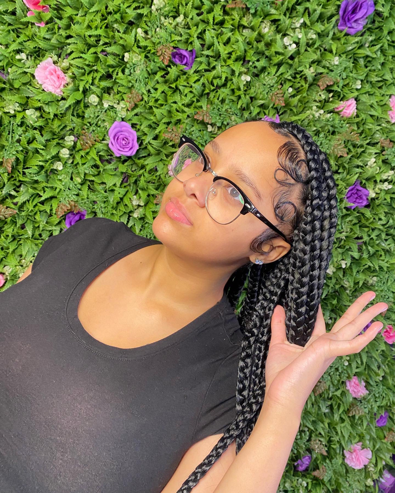 Large Knotless at Touched bylaneise in Long Beach, CA