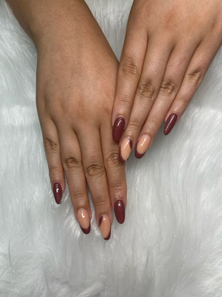 Medium Acrylic Full Set at Nails By Adriana in Battle Creek, MI