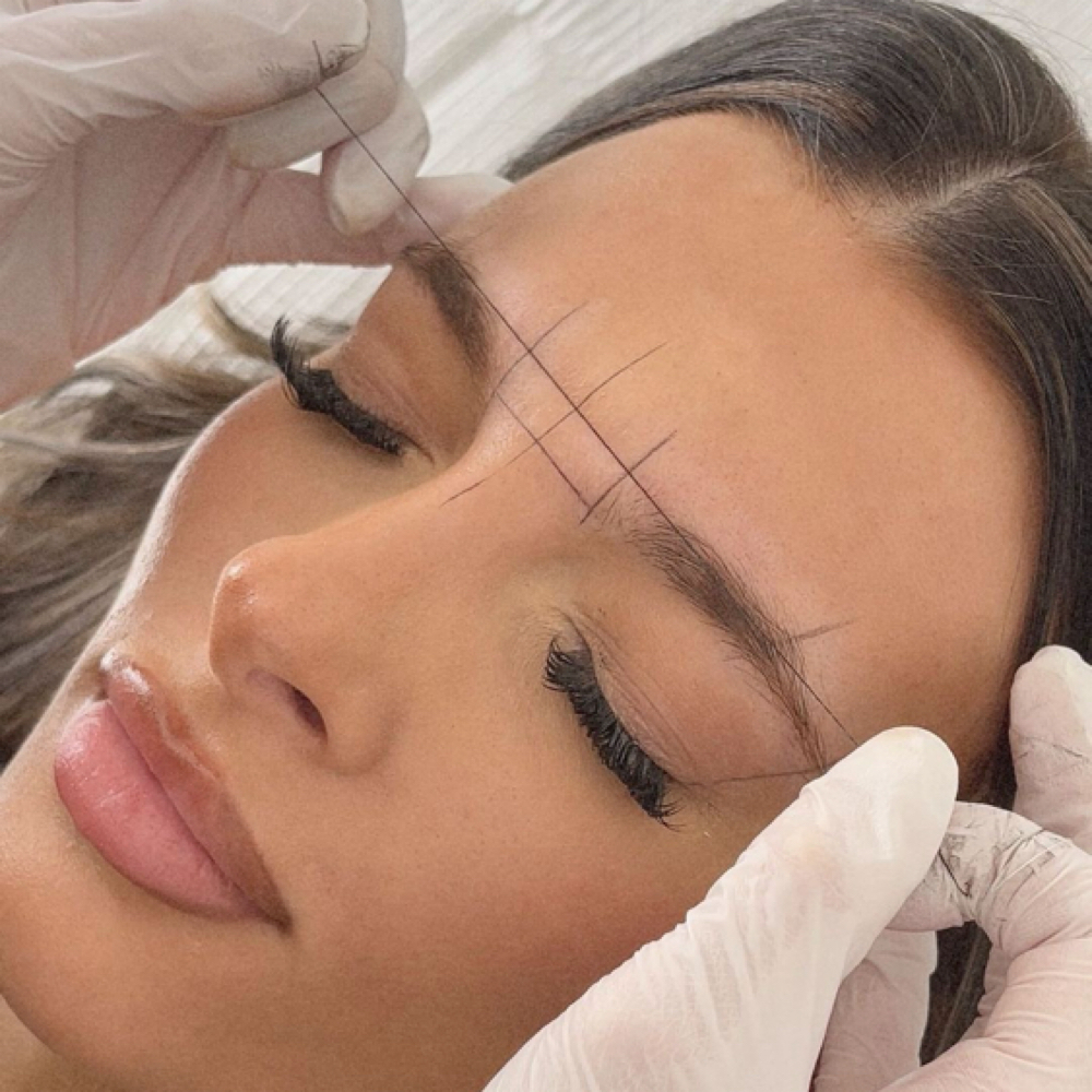 Eyebrow Mapping at The Vanity Studio in Greenville, NC