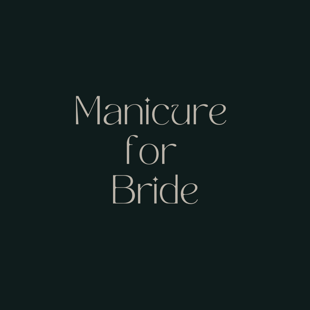 Manicure For Bride