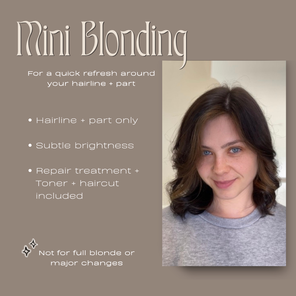 Mini Blonding at Painted Hair Studio Salon in McDonough, GA