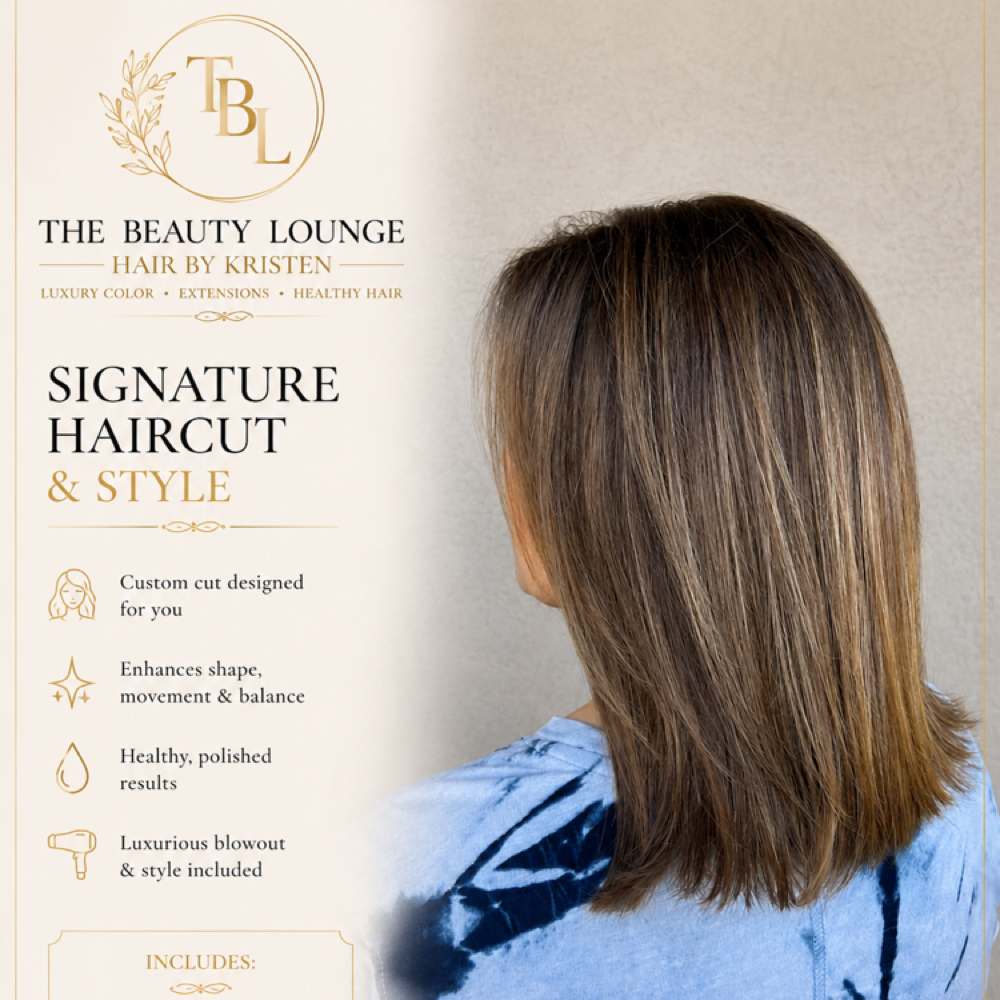 Signature Haircut + Style at Kristen Wallace in Gainesville, GA