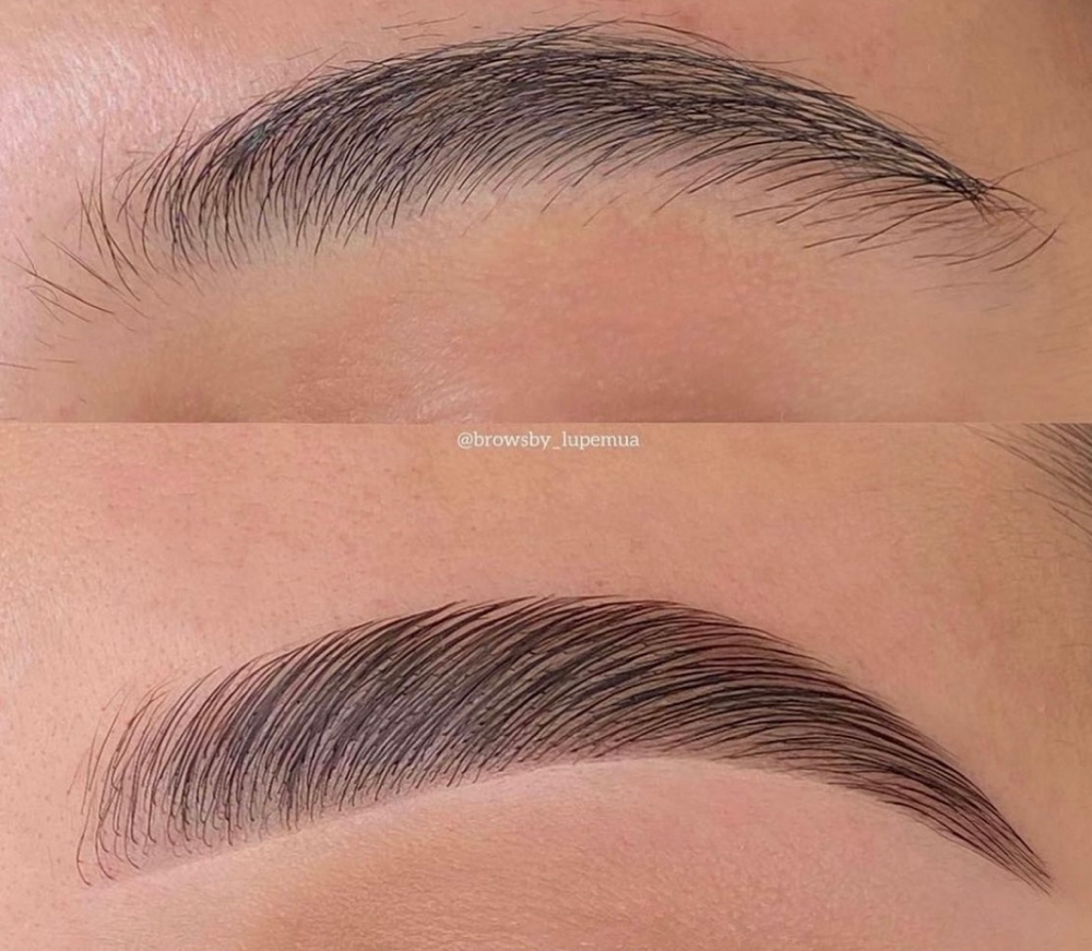 Brow lamination + Wax