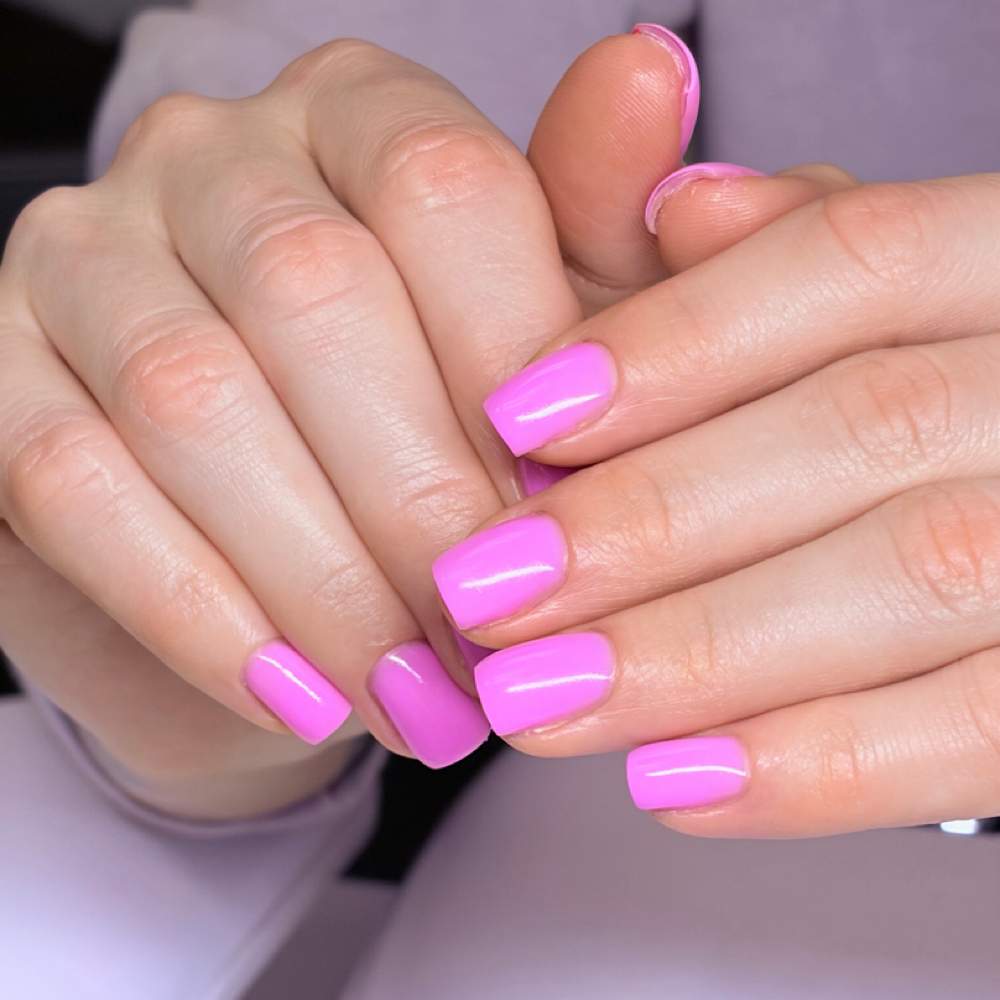 Rubber Base Manicure at Anna Art Nail Studio LLC in San Mateo, CA