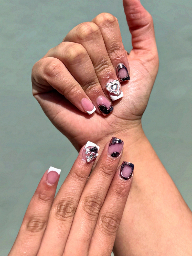 Acrylic Full Set - Short To Medium at Sheslayedit._ in El Paso, TX