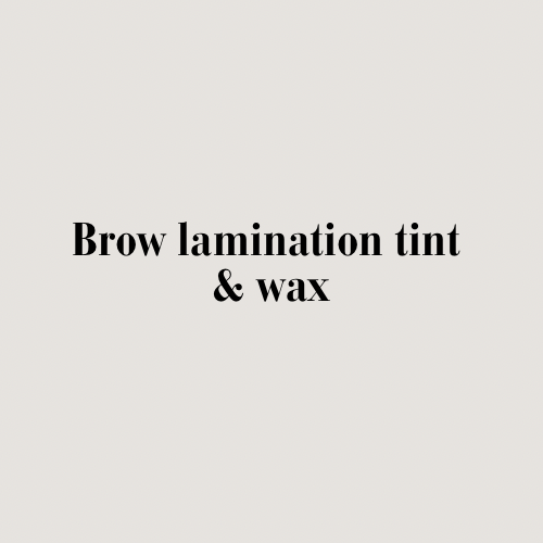 Brow Lamination Tint And Wax at Abbi Putnam in Chillicothe, OH