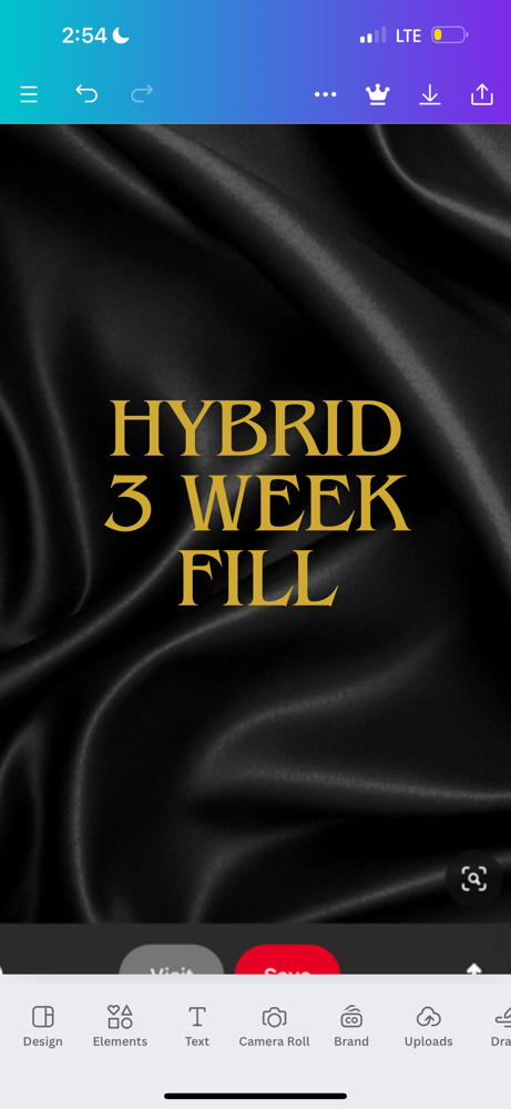 Hybrid 3 Week Fill
